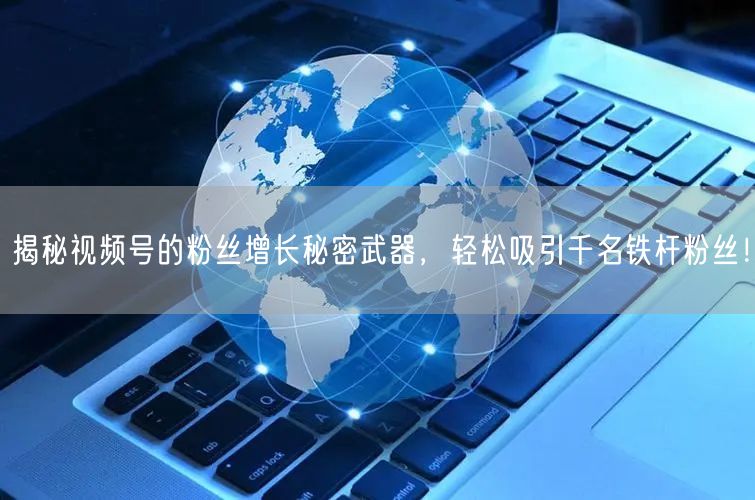 揭秘视频号的粉丝增长秘密武器,轻松吸引千名铁杆粉丝!